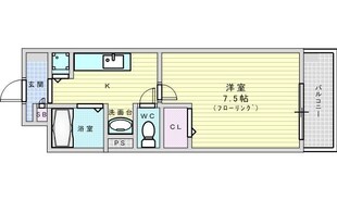 クローヴェーサウスタカハマの物件間取画像